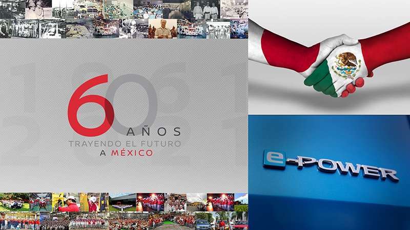 Nissan Mexicana 60 anos en Mexico