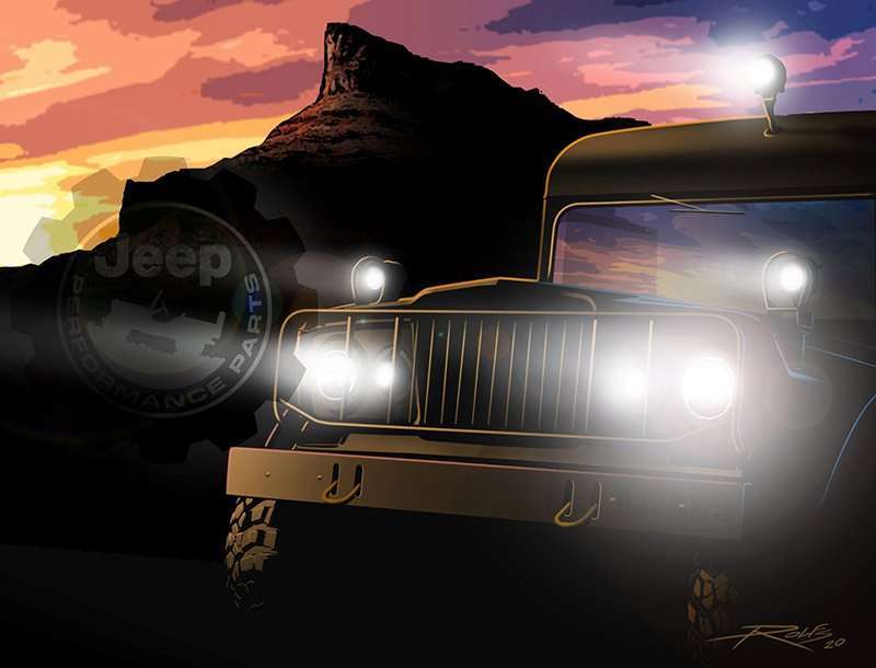 Mopar Jeep adelanto SEMA Show 2021