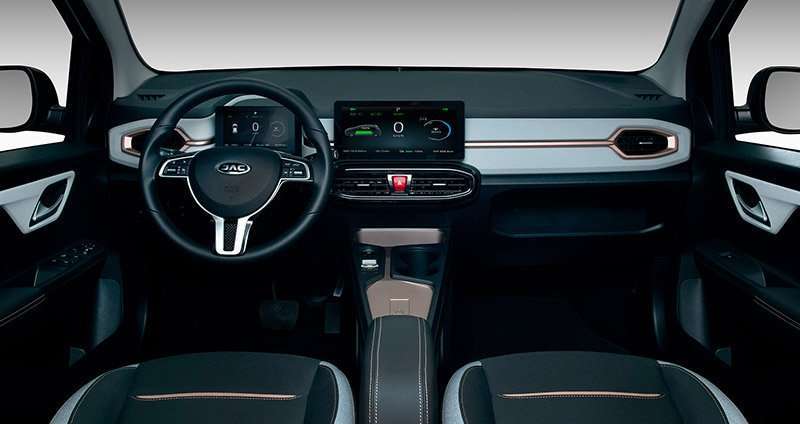 JAC E10X interior