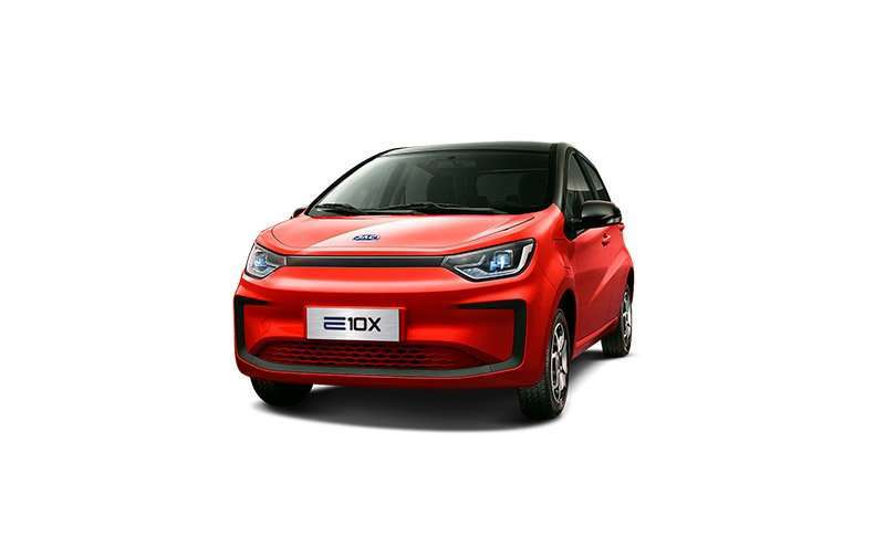 JAC E10X rojo