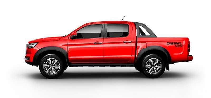 JAC Frison T8 Diesel 4x4 red