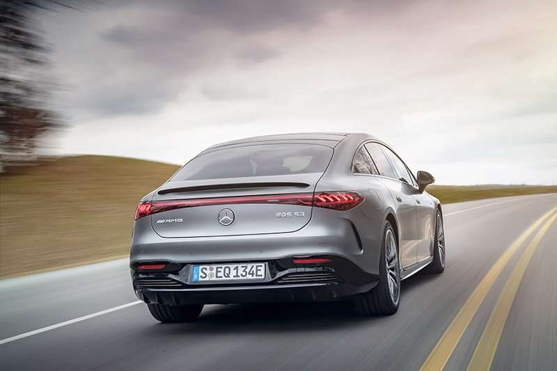 Mercedes-AMG EQS 53 4MATIC+ trasera