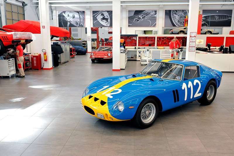 Ferrari 75 aniversario planta