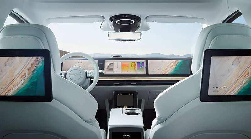 Sony Mobility Inc VISION S SUV Interior