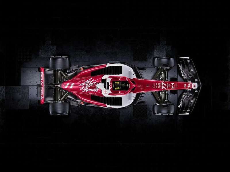 Alfa Romeo F1 Team ORLEN C42 arriba
