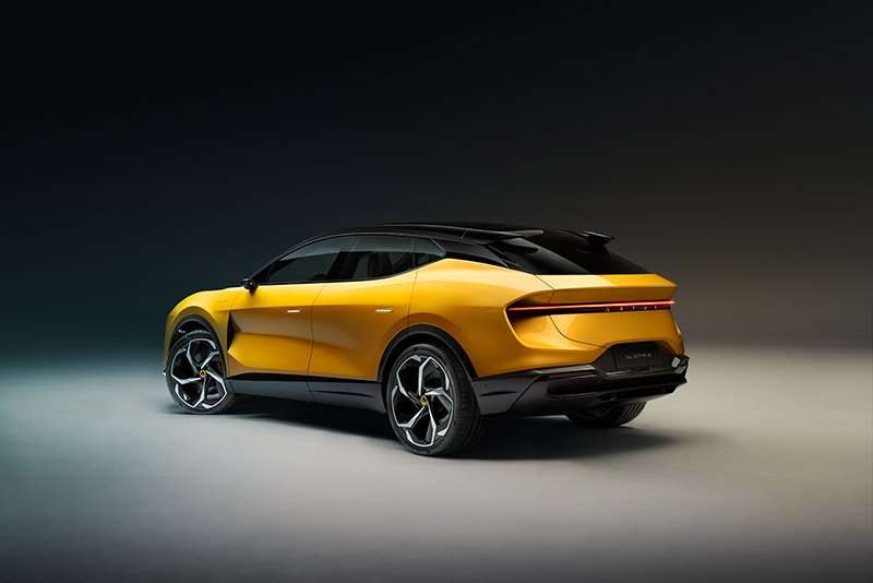 Lotus Eletre trasera