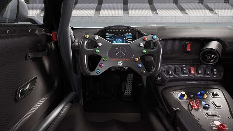Mercedes-AMG GT Track Series interior