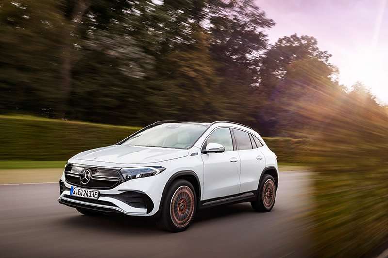 Mercedes EQA bateria componente