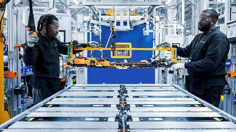 Nueva planta de baterías de Mercedes-Benz Estados Unidos