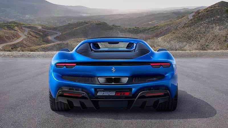 296 GTS trasera