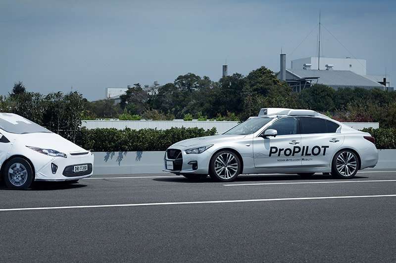 Nissan tecnología de percepción real del entorno
