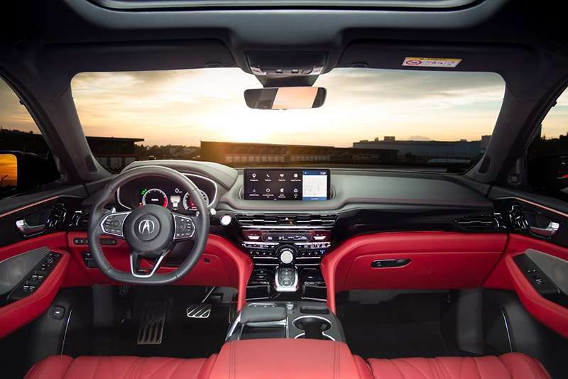 Acura MDX Type S interior