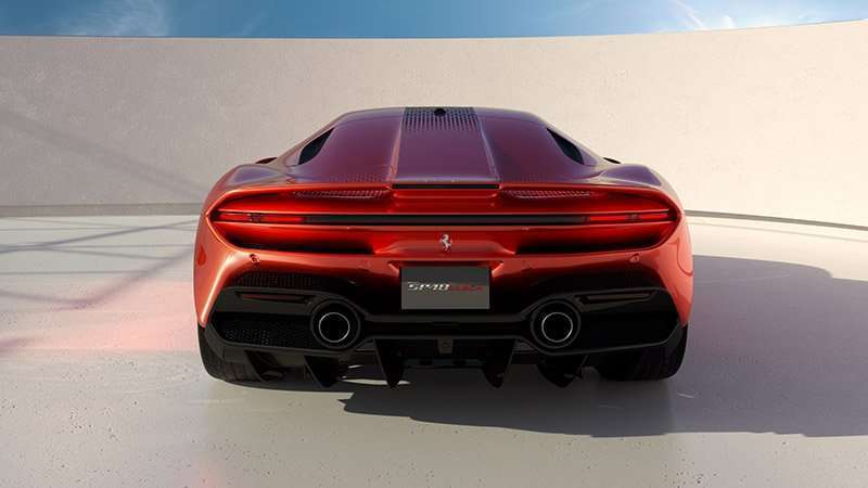 Ferrari SP48 Unica rear