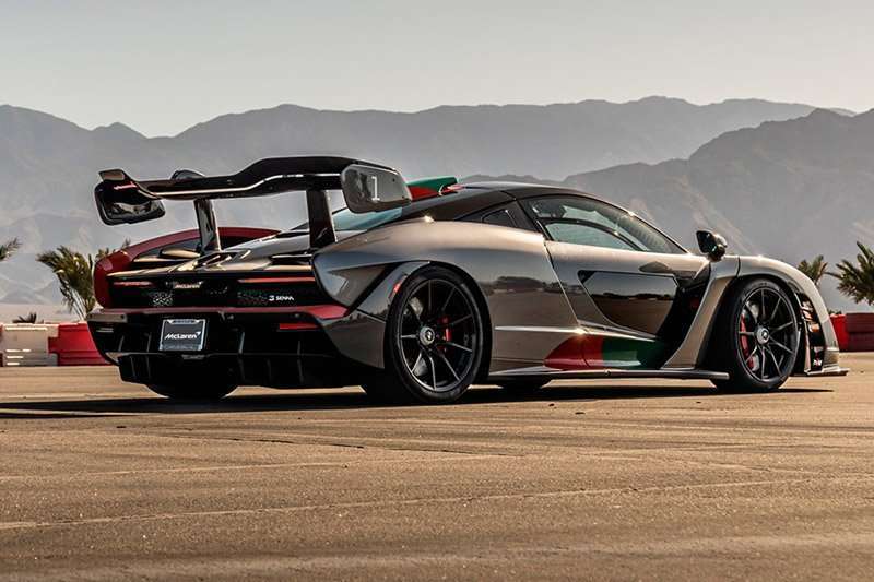 McLaren Senna XP El Triunfo Absoluto atras