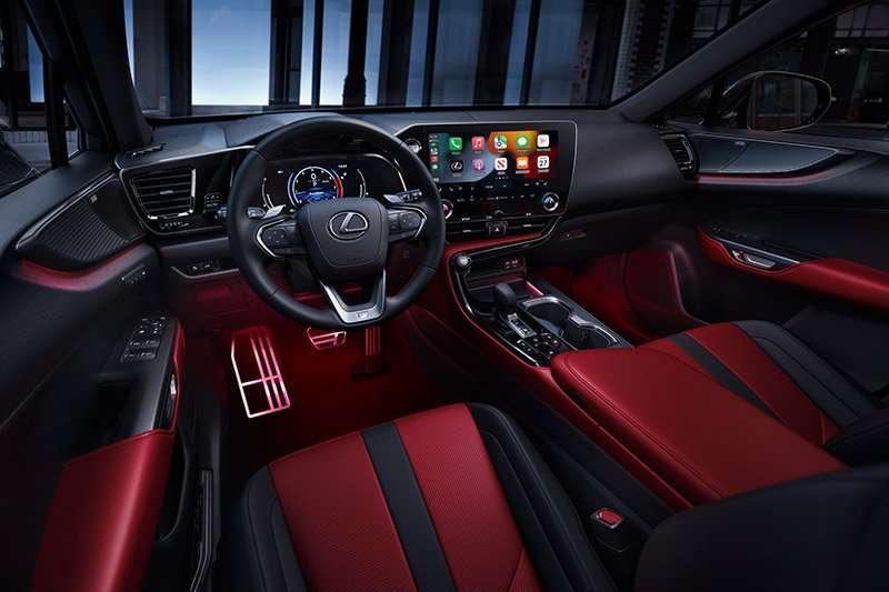 Lexus NX 2022 interior
