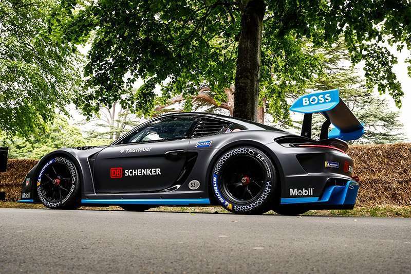 Porsche GT4 ePerformance trasera