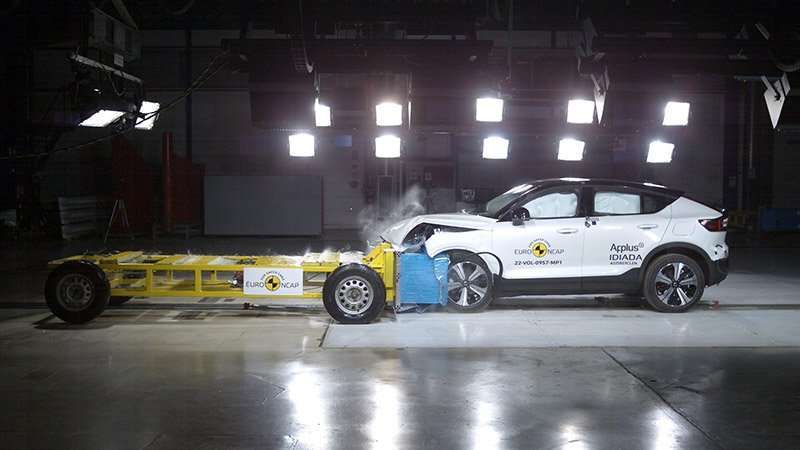 Volvo C40 Recharge 5 estrellas Euro NCAP 2022