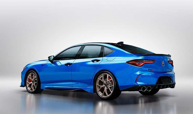 Acura TLX Type S PMC Edition azul