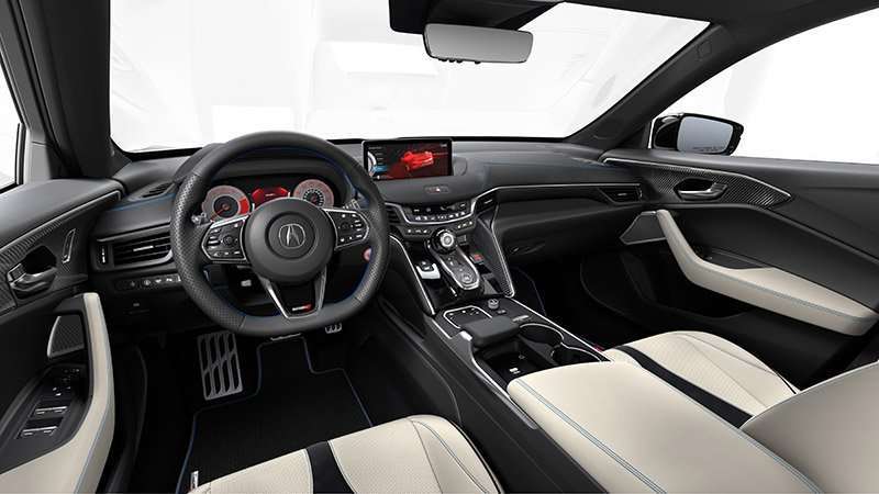 Acura TLX Type S PMC Edition interior