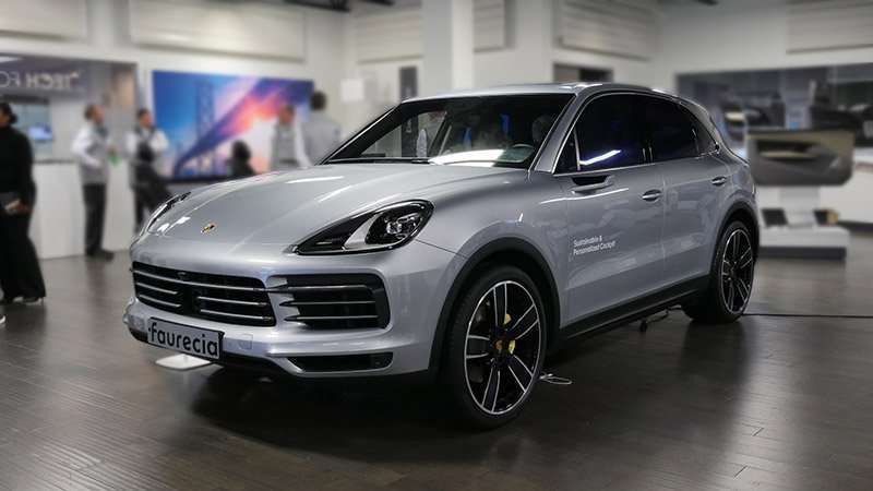 Faurecia Porsche cabina