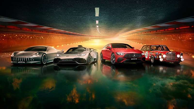 Mercedes-AMG 55 anos