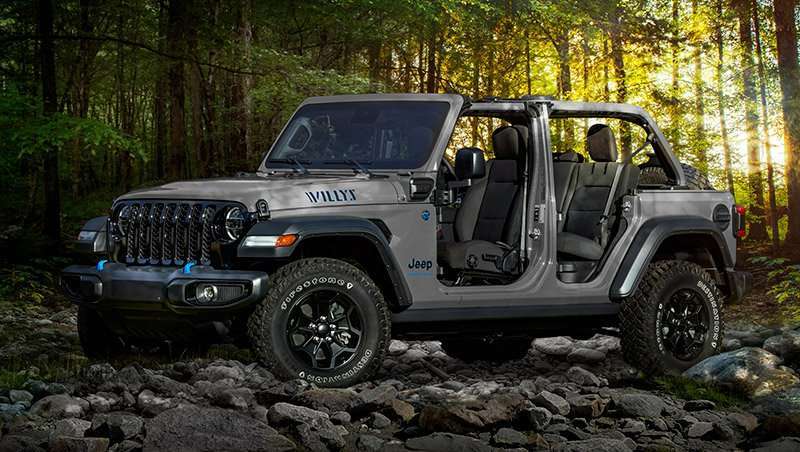 Jeep Wrangler Willys 4xe 2023 lado