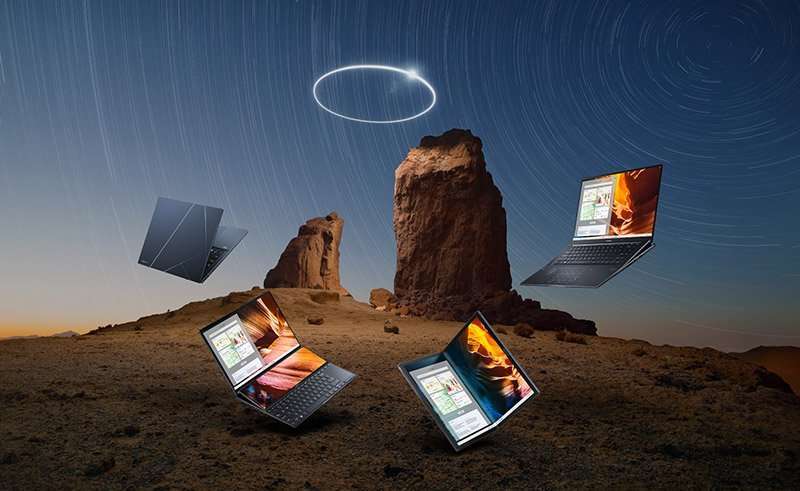 Zenbook 17 Fold OLED diseno