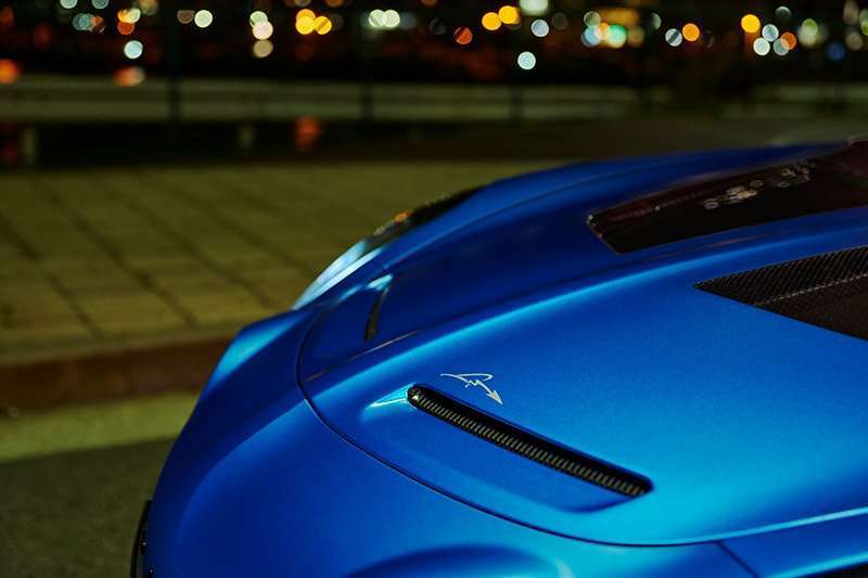 Alpine A110 R Fernando Alonso firma