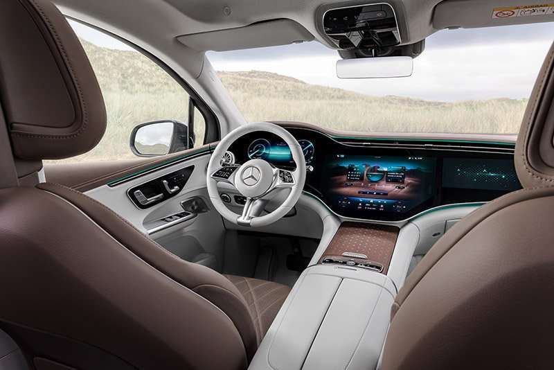 EQE SUV interior