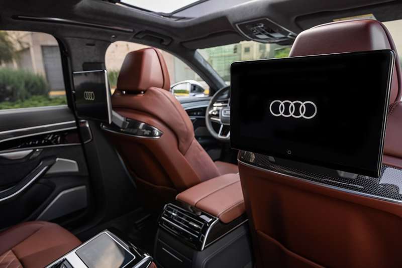 Audi A8 interior