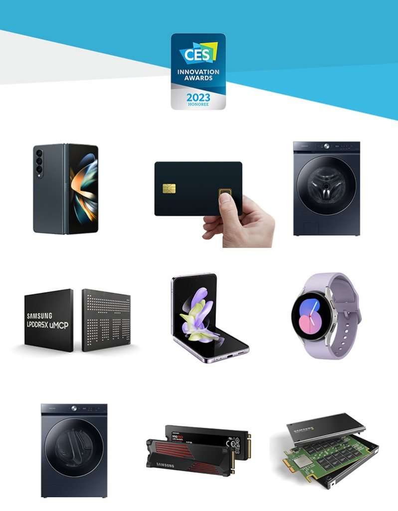 CES2023-Awards Samsung 46 premios CES 2023
