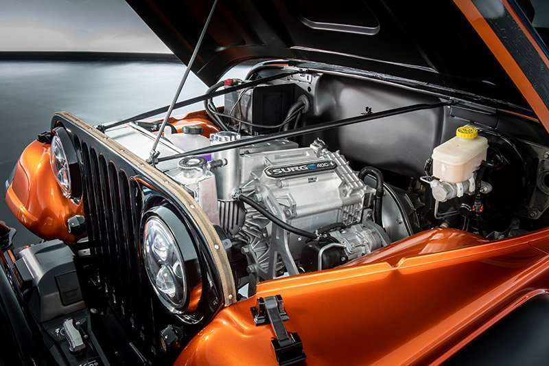 Jeep CJ Surge Concept motor