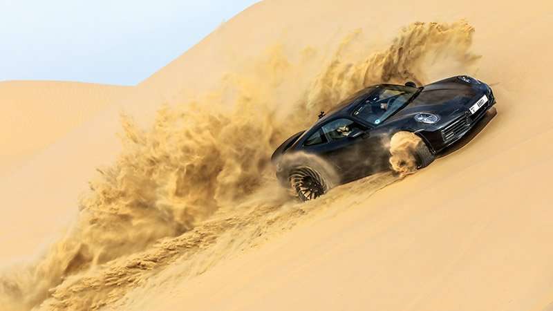 Porsche 911 Dakar arena