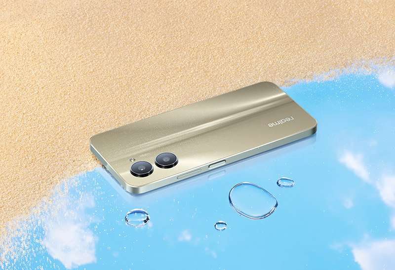Realme C33 sandy