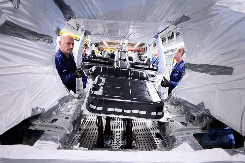BMW iX5 Hydrogen produccion