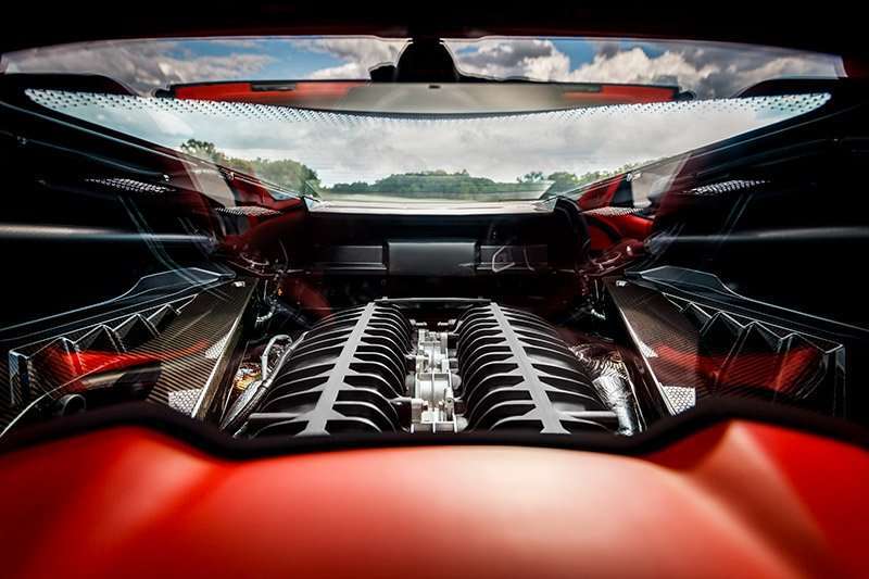 Chevrolet Corvette Z06 2023 motor v8