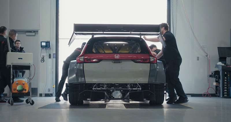 Honda CR-V Hybrid Racer previo