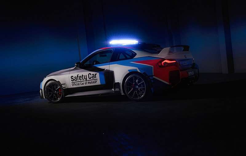 BMW M2 MotoGP 2023 atras