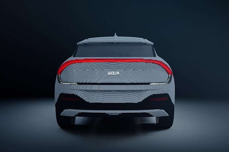 Kia EV6 LEGO trasera