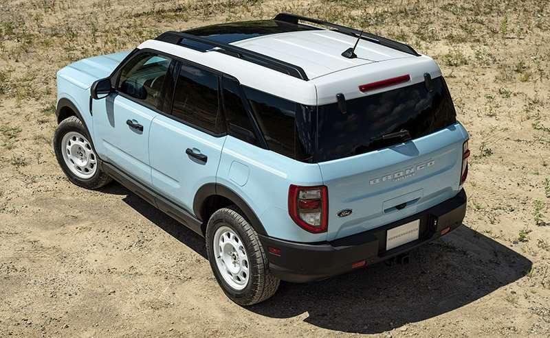 Ford Bronco Sport Heritage 2023 Mexico precio atras