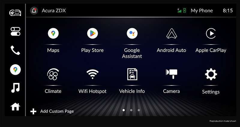 Acura ZDX 2024 google