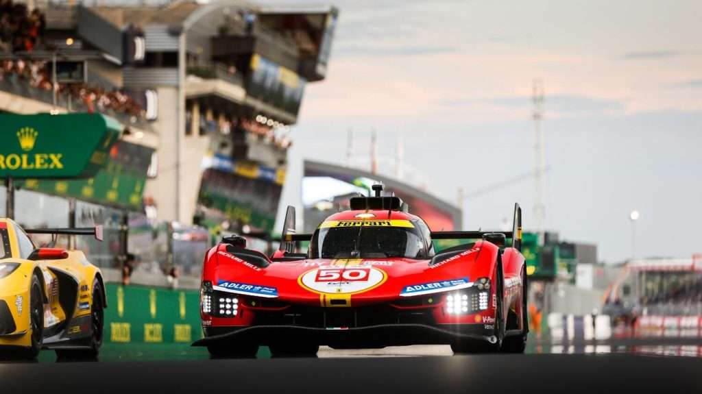Ferrari consigue la victoria en Las 24 Horas de Le Mans