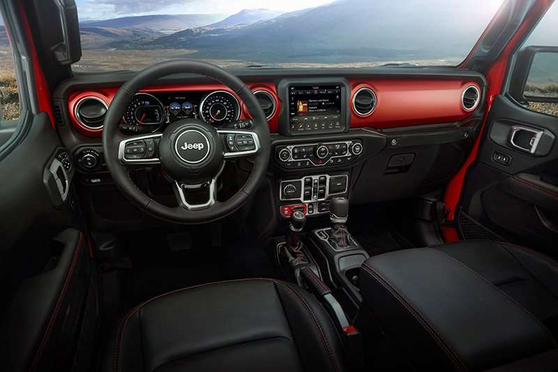 Jeep JT Rubicon Sunrider 2023 interior