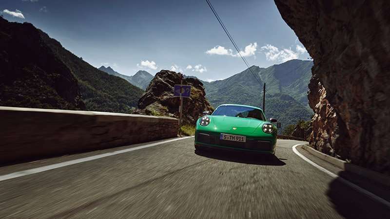 Porsche 911 Carrera T frente