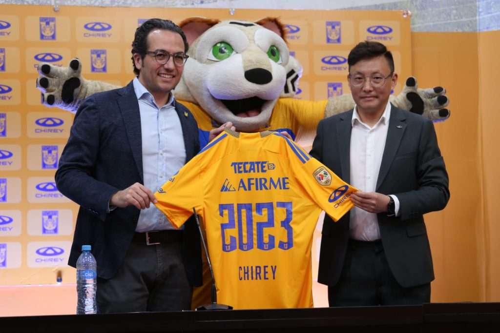 Chirey se convierte en patrocinador del Club Tigres