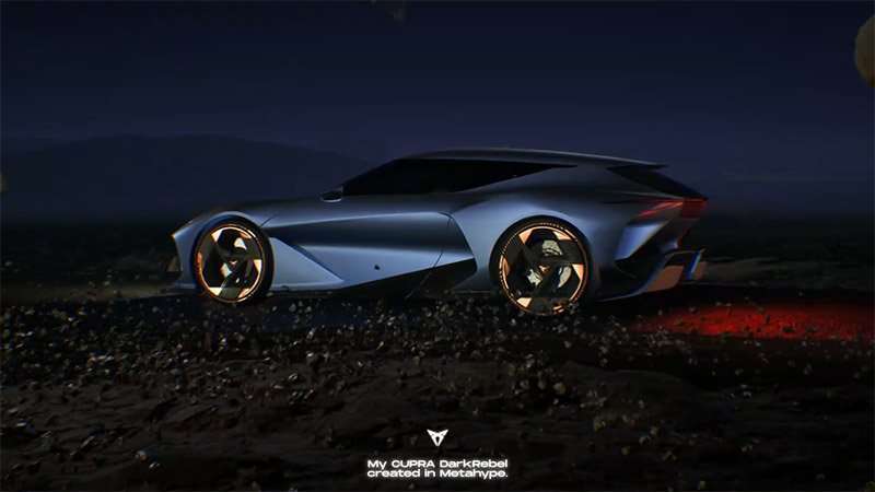 Casi listo concepto CUPRA DarkRebel