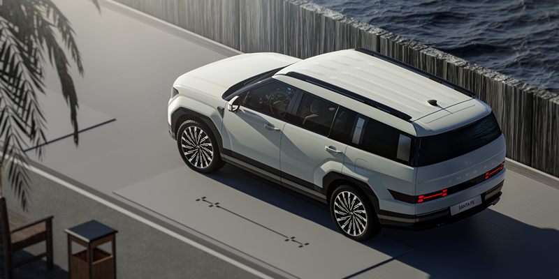 Hyundai Santa Fe 2024 arriba