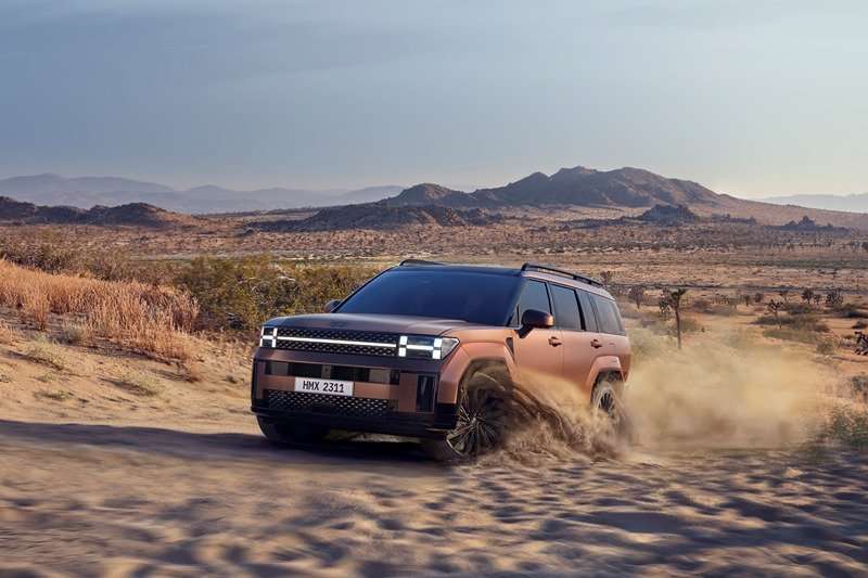 Hyundai Santa Fe 2024 frente