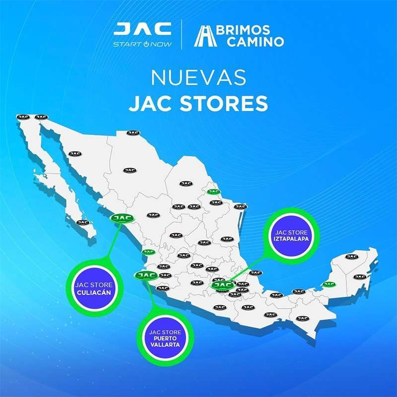 JAC Stores Mexico junio