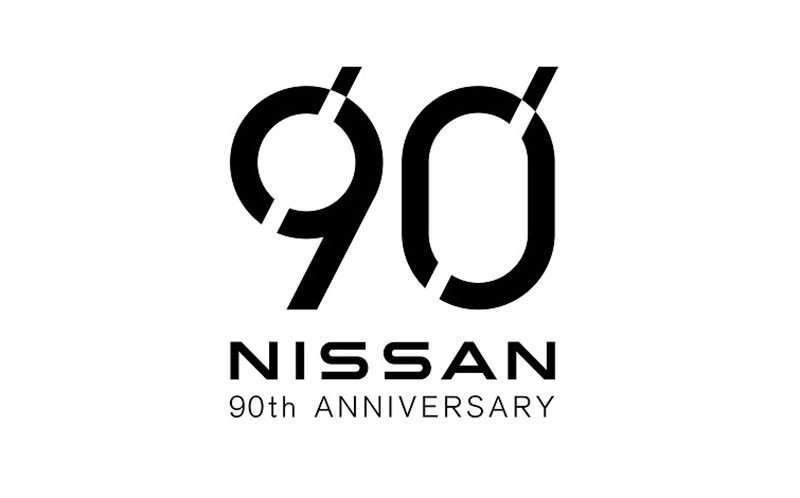 Nissan 90 años logo